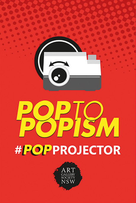 Pop to popism poster